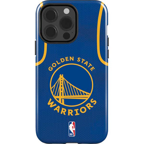 NBA Golden State Warriors Jersey iPhone 15 Pro Impact Case